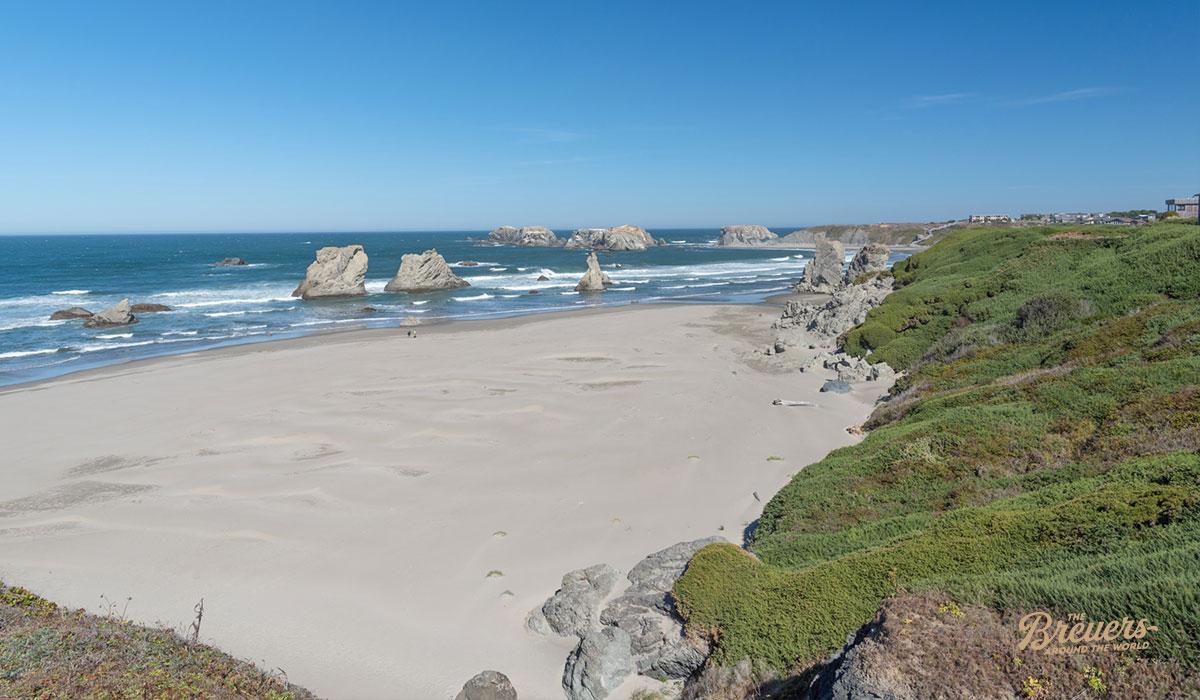Strand von Bandon Beach in Oregon