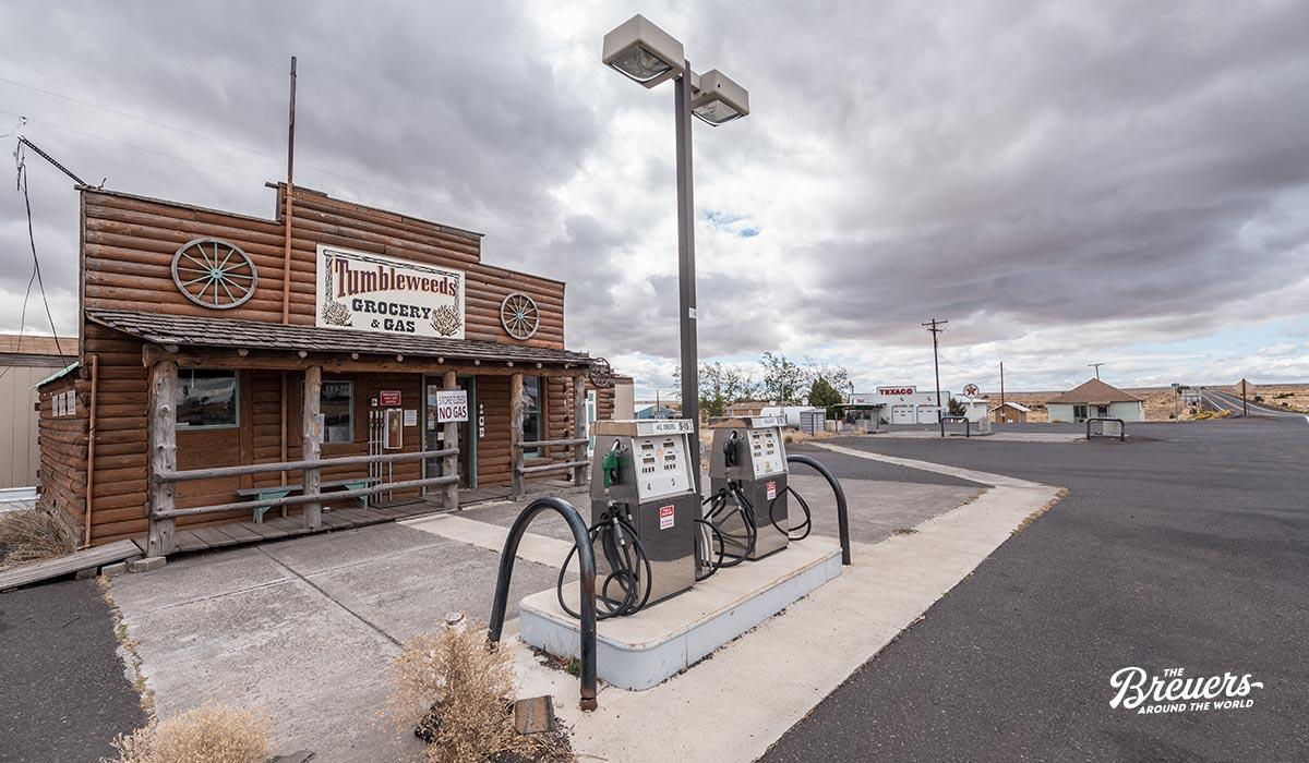Tankstelle in Shaniko